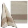 Tovagliolo kitchen in cellulosa champagne e marrone cm 30x40 (50 pezzi) - Spunlace (70% Cellulosa) - Champagne,marrone