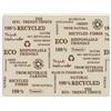 Rotolo tovagliette in carta naturale cm 40x31 - Carta - Ecru Con Scritte Marrone Scuro