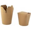 Contenitore noodles in cartone marrone cl 75 (25 pezzi) - Marrone - Cartone