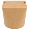 Contenitore wok in carta kraft cm 9x9x10 (50 pezzi) - Cartone - Kraft