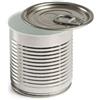 100% CHEF Mini barattolo monouso tin can cup 100% chef in latta con coperchio cl 25 (10 pezzi) - Latta