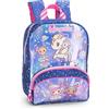 Franco Cosimo Panini TOKIDOKI - Zainetto Bambina Ufficiale Tokidoki, Zaino Asilo e Tempo Libero con Ampio Spazio Principale, Tasca Frontale e Chiusura a Zip, Idea Regalo Bambina, 22x28Hx11 cm
