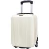 PUCCINI Valigetta rigida Parigi, bagaglio a mano, leggera, con 4 ruote, S-M-L-XL, bianco, xl, Valigia grande