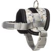 Flamingo Cane Pettorina Eeny Meeny Azzurro & Grigio XS 14-22cm 26-35cm 7,5cm 15mm