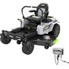 EGO ZERO TURN Z6 ZT5201E-L - Trattorino Tagliaerba 132 cm - Include Caricabatteria Rapido