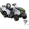 EGO TR 3801 E-B - Trattorino T6 Scarico Posteriore - Include Caricabatteria Rapido