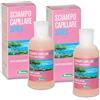 Natsabe 2x Derbe - Seres Shampoo Capillare Ristrutturante - 200 ml - Per Capelli secchi e aridi - Pacchetto da 2 confezioni da 200 mll'una + in OMAGGIO 2 Tisane Funzionali Viropa