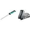 wolfcraft Bundle of wolfcraft Pialla tripla lama I 4009000 I Per pannelli di cartongesso con bordi frontali perfettamente smussati + wolfcraft Seghetto manuale I 4033000 I Per tagliare cavità nel cartongesso