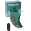 MySecretCase Vibratoreper Donna Professionale Comando A Distanza - Vibratore Clitoride Telecomando Piccolo, Vibratori Wirless Sextoys Telecomandato, Stimolatore Clitoride Femminile Coppia (Verde)