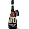 Bombo Bottiglia di Prosecco D.O.C. Millesimato per il compleanno dei 70 anni di un amico