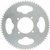 ANGGREK Corona 64T, Corona Professionale T8F 64T 54mm Acciaio a 4 Fori Eccellente tenacità Sostituzione Pignone per Mini Moto per Mini Motocicli 47cc 49cc ATV e Go Kart