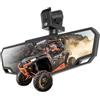 DREAMIZER Specchietto Retrovisore UTV, Specchietto Retrovisore Centrale SXS con roll-bar rotondi da 1,5-2, Compatibile con Polaris RZR Pioneer Can Am Maverick X3 Kawasaki Teryx Arctic Cat Wildcat