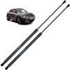 Koaudb 2x Ammortizzatori Posteriori per Nissan Juke F15 2010 Onwards | Nero Pistoni Portellone Posteriore Ammortizzatori Cofano Molle a Gas per #904501KA1A