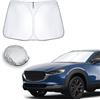 CDEFG Compatibile con Mazda CX-30 CX30 2019-2024 2025 Parasole per la Parabrezza Anteriore, Ripiegabile per Evitare i Raggi del Sole, Protettore Contro i Raggi UV Auto CX30 2024 Accessori