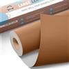 OAZ Grande Nastro di Riparazione in Pelle, 40 x 80 cm Toppe autoadesive in pelle, Kit Riparazione Pelle Patch Pelle Adesiva per Seggiolino Auto, Divano, Sedia, Reclinabile, Stivale, Borse - Marrone chiaro