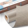 OAZ Grande Nastro di Riparazione in Pelle, 40 x 80 cm Toppe autoadesive in pelle, Kit Riparazione Pelle Patch Pelle Adesiva per Seggiolino Auto, Divano, Sedia, Reclinabile, Stivale, Borse - Nuovo Grigio