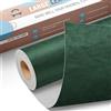 OAZ Grande Nastro di Riparazione in Pelle, 40 x 80 cm Toppe autoadesive in pelle, Kit Riparazione Pelle Patch Pelle Adesiva per Seggiolino Auto, Divano, Sedia, Reclinabile, Stivale, Borse - Nuovo Verde