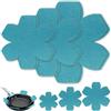 AetherAurora 6 Pezzi Protezione per Padella, 26/20/15cm Protezioni per Padelle In Feltro | 3 Dimensioni, Protezioni per Pentole e Padelle, Proteggere dai Graffi, Separatori Pentole Impilabile, per Padelle, Ciotole