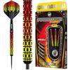 WINMAU Firestorm Flame, Set di Freccette Professionali in tungsteno, 22 g, con Alette e steli (Alberi)