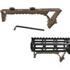 ProWildGear Alluminio Link Curvo Angolo Mano Stop per M-Lok Compatibile Handguard System (rosso)