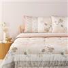 Bassetti Granfoulard Completo Letto Matrimoniale Lenzuola Raso di Puro Cotone Lenzuolo Sopra + Sotto con Angoli e Federe Hanami 41