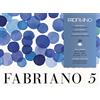 Fabriano Disegno 5-Cartone per acquerelli, Bianco Naturale, Grana Grossa, 300 g/m², 23 x 21 cm, 20 Fogli, Blocco 4 Lati incollati, Privo di Cloro e acidi, Carta, unità
