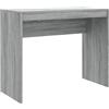 vidaXL Scrivania Grigio Sonoma 90x40x72 cm in Legno Multistrato