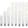 RAWARS JiuRui LED Lampadine 10 pz/lotto HA CONDOTTO LA Lampada A Filamento AC220V T10/T185/T225/T30 Flauto Lampadina Retro Sorgente di Luce 2/3/4/5/6/7/8W Tubo Lungo Lampadina ( Colore : Clear 2700K , Dimens