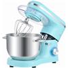 Kitchen in the box Impastatrice Planetaria, 6,2 Litri Impastatrice Professionale 1400W, 6 Velocità con Uncino Impastatore, Mescolatore e Frusta Sbattitrice (Blu)