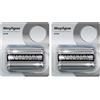 Muyfguo Testina di ricambio Series 8 compatibile con il rasoio elettrico a lamina Braun, compatibile con i rasoi Braun di nuova generazione 8370cc, 8340s.8350s ecc.