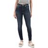 Calvin Klein Donna Jeans High Rise Ankle Skinny Fit, Blu (Denim Dark), 29W
