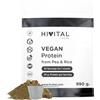 HIVITAL foods Proteine Vegane 990 g per 1 mese di trattamento. | 24 g di Proteine Naturali al giorno. Protein a base di Isolato di Pisello e Concentrato di Riso. NEUTRO. Senza soia. HIVITAL