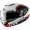 MT Products MT HELMETS ATOM SV QUARK B5 GLOSS PEARL RED XL