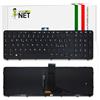 new net - Tastiera Compatibile con HP ZBook 15 G1, 15 G2, 17 G1, 17 G2 [Frame Nero - Retroilluminata - Layout ITA]