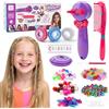 LTFIOON 3-in-1 Macchina per Trecce Capelli Automatico, Set Treccine Magiche Bambina con Accessori Fai Da Te, Treccine Capelli Bambina Giocattolo Regalo per Bambine dai 3 ai 12 Anni