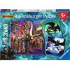 Ravensburger 08064 Dragons Puzzle, 3 x 49 Pezzi