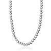 LUXURY MILANO Collana bianca con perle in argento