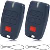 TIANXUAN 2 Pcs telecomandi per porta da garage BFT Mitto 4 B RCB04 433,92 MHz, telecomando per cancello elettrico BFT MITTO B RCB04 R1 CLEAR ICE RCB02 VINEYARD, 4 canali, 4 pulsanti