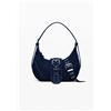 Desigual Borsa di jeans con fibbie media