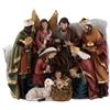 Inmaculada Romero IR Mistero Nascita Natale Presepe monopezzo 23 cm. Figura Resina Bambino Gesù Vergine Maria