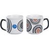 Villa d'Este Home Tivoli 1996 Set 2 Mug 380 ml in porcellana, Venice Lido Modern