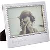 MARIPOSA - Cornice orizzontale, 17,1 x 2,5 x 14,6 cm, colore: Argento