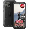 Blackview BV5300Pro (NFC) Rugged Smartphone, Android14 Telefono Indistruttibile 6,1" HD+ 60Hz Display, 6580mAh, 12GB+64GB ROM/TF 1TB, 8MP+13MP Fotocamera Smartphone infrangibile, Face ID/OTG/GPS