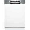 Bosch PRONTA CONSEGNA - SPEDIZIONE IMMEDIATA Bosch Serie 4 SMI4EVS08E Lavastoviglie da Incasso con Frontalino a Vista Inox 14 Coperti Classe B Terzo Cesto Home Connect