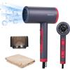 Bestauty Asciugacapelli Ionico Professionale 2000W, Phon Ionico, Phon Capelli con 3 Impostazioni di Calore, Pulsante Freddo, Asciugatura rapida Per Casa, Salone, Viaggi, Donne