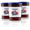 Zuegg, Confettura Extra di Frutti di Bosco I Frutteti di Oswald - Contiene 50% di Frutta ogni 100 Grammi, Frutta Raccolta a Mano, Senza Glutine, Prodotto Vegano (3 x 320 grammi)