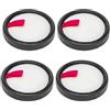 Drhomeam Cecotec INSE K370/N370/N370/N300 - Filtro di ricambio per aspirapolvere a mano senza sacchetto
