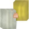 KITCHENDREAM your castle Cake Board, set piatto torta quadrato in oro e argento in cartone, spessore 3 mm, in varie quantità per servire e trasportare, anche per buffet