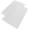 nice homeit - Set 2 Tappeti da Bagno in Spugna - 100% Cotone - Tappetini da Bagno per Doccia di Alta Qualità - Extra Morbidi, Assorbenti e Lavabili in Lavatrice - Made in Italy (Bianco, 60 x 90 cm)