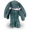 Doudou et Compagnie - Coniglio Fleurette Eucalipto 25 cm - Peluche Bambino ultra morbido con sciarpa floreale - Doudou Nascita Mista - Colore Verde Scuro Elegante - Regalo Nascita - DC4300